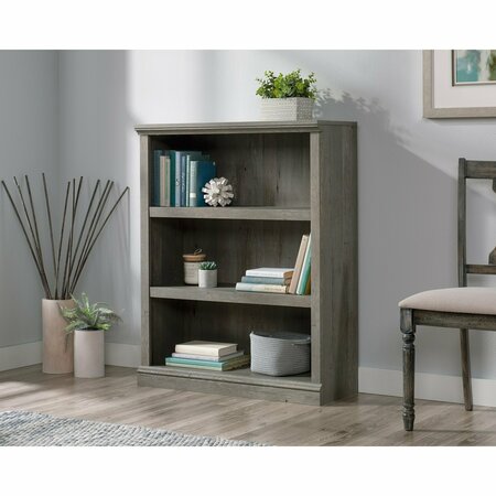 SAUDER 3 Shelf Bookcase Myo , Two adjustable shelves for flexible storage options 426426